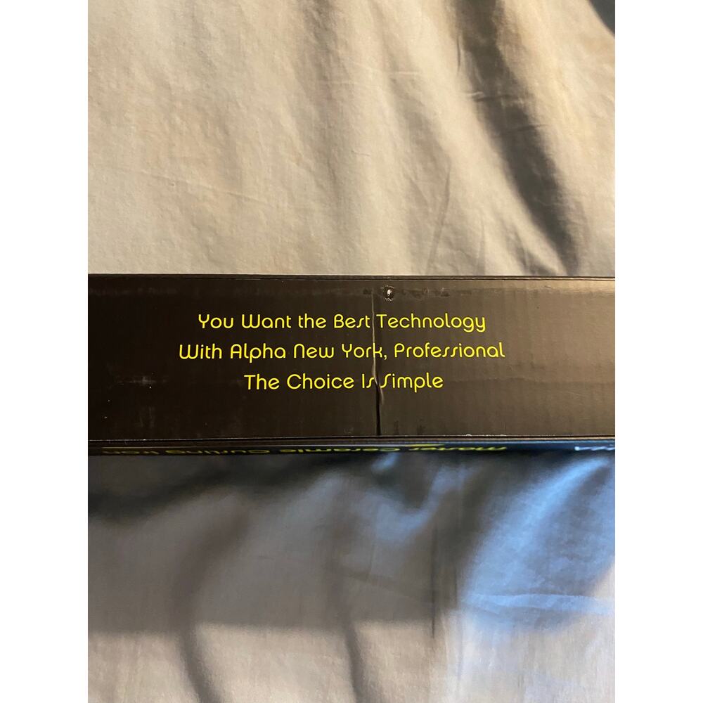 NEW ALPHA NEW YORK CURLING IRON MASTER CERAMIC #25 400℉ PROFESSIONAL SALON - Picture 3 of 4